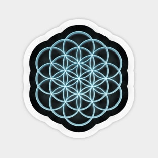 3D Mandala Design #2 / Sacred Geometry Flower of Life Mandala Sticker